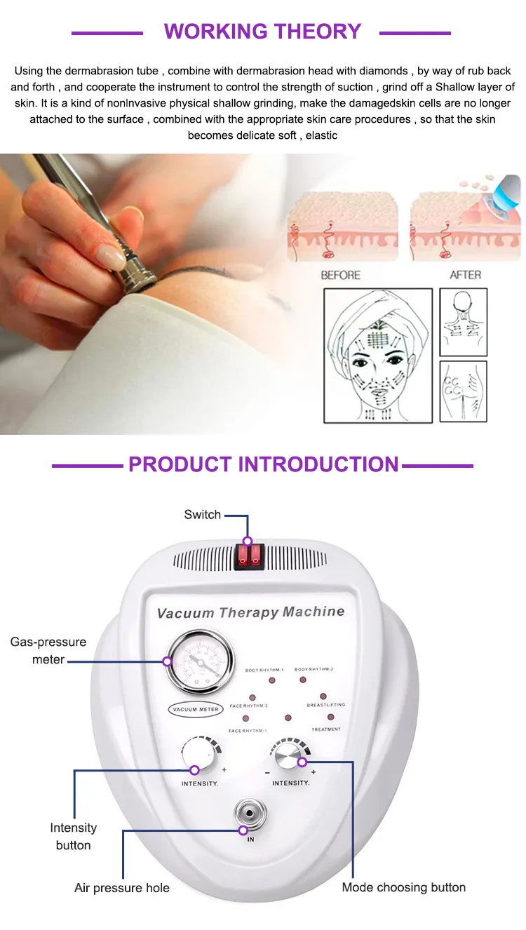 বিট হপ পাম্প বৃহত্তর ম্যাসেজার সৌন্দর্য শরীরের আকৃতি ক্যাপিং ভ্যাকুয়াম থেরাপি মেশিন 3