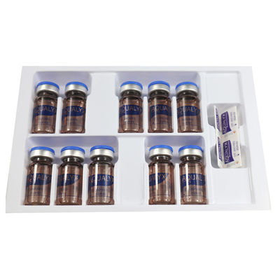 হ্রাস ইনজেকশন Aqualyx 10X8ml শরীরের মুখের চর্বি দ্রবীভূত Kabelline Kybella ফিলার লিপো ল্যাবরেটরি লেবু বোতল