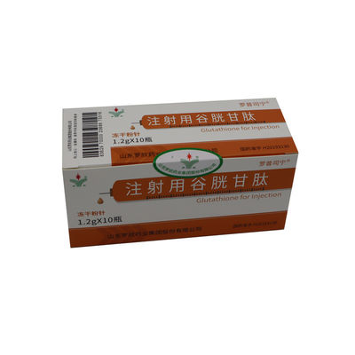 ত্বকের জন্য ফিলার ইনজেকশন ত্বক সাদা 1200mg গ্লুট্যাথিয়ন পাউডার