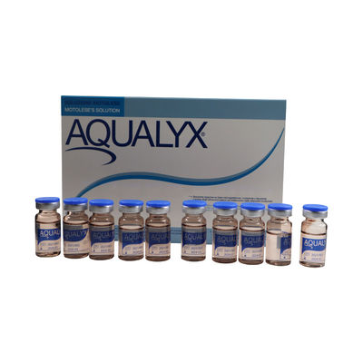 ইনজেকশনযোগ্য Aqualyx কার্যকর ওজন হ্রাস ফ্যাট দ্রবীভূত ইনজেকশন 8Mlx 10vails Aqualyx
