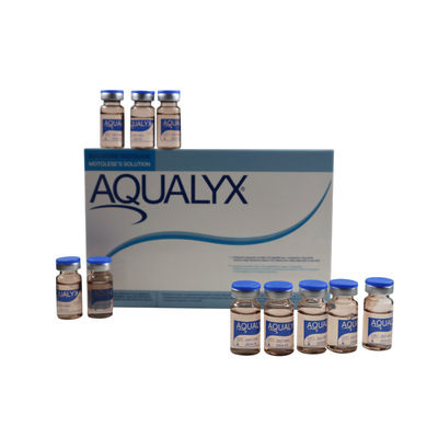 ইনজেকশনযোগ্য Aqualyx কার্যকর ওজন হ্রাস ফ্যাট দ্রবীভূত ইনজেকশন 8Mlx 10vails Aqualyx
