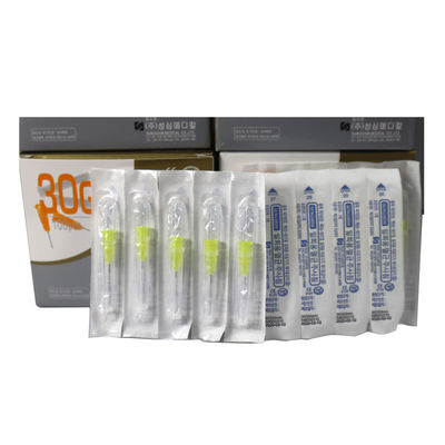 100PCS/ বক্স 30g 32g 34G 4mm 13mm 25mm মাইক্রো ইগল হাইপোডার্মিক ইনজেকশন সিরিং ইগল