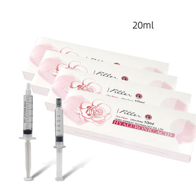 ত্বকের ফিলার wrinkles অপসারণ 1ml 2ml 3ml 5ml 10ml 20ml 50ml HA ফিলার Hyaluronic অ্যাসিড ইনজেকশন