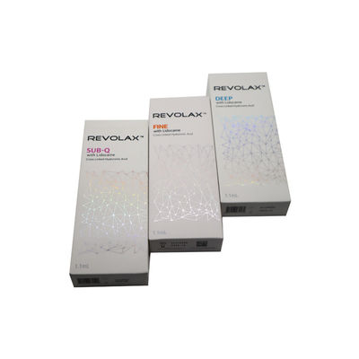 Revolax HA Crosslinked Hyaluronic Acid Dermal Filler 3mg/Ml Lido