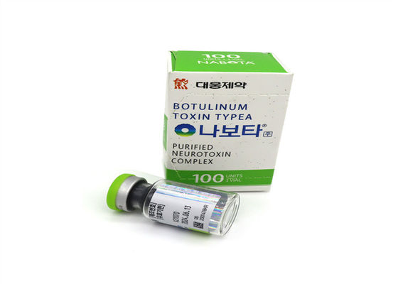 Nabota 100U Botulinum টক্সিন ইনজেকশন টাইপ A by Daewoong Colorless Vial