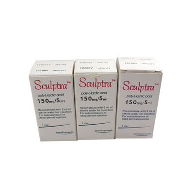 150mg গুঁড়া PLLA পলি- এল- ল্যাকটিক এসিড 5ml ডিমাল ফিলার অ্যান্টি- এজিং স্কলপটা
