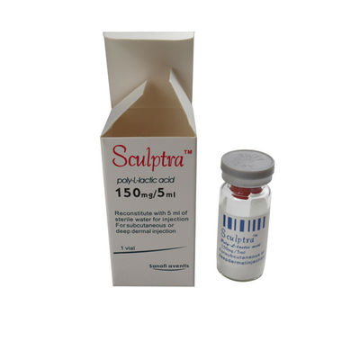 150mg গুঁড়া PLLA পলি- এল- ল্যাকটিক এসিড 1 vials x5ml demal filler anti- aging sculpta