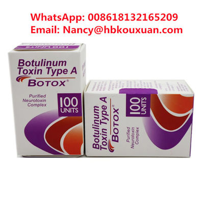 আসল বোটক্স 100iu 200iu বটুলিনামস টক্সিনস বটুলাক্স নবোটা মেডিটোক্সিনস