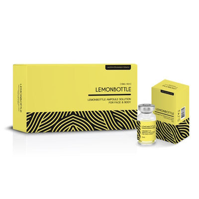 ফ্যাট সলিউশন লেমন বোতল 10ml*5 ফ্যাট দ্রবীভূত করার জন্য অনলাইন বিক্রয়