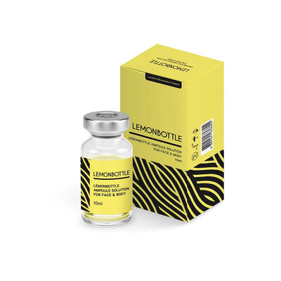 ফ্যাট সলিউশন লেমন বোতল 10ml*5 ফ্যাট দ্রবীভূত করার জন্য অনলাইন বিক্রয়