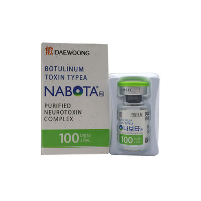 ত্বকের যত্ন মুখের লিফট বোটক্স 100iu 150iu বোটুলিনাম টক্সিন ইনটক্স নাবোটা ঝাঁকুনি হ্রাস করার জন্য ইনজেকশন