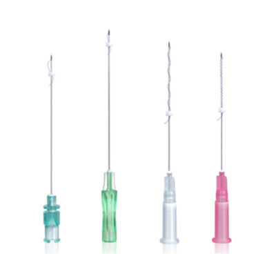 উচ্চ মানের চোখ ব্রো কপালে Pdo Thread Blunt Sharp Needle 4D 6D Cog Thread Lifting