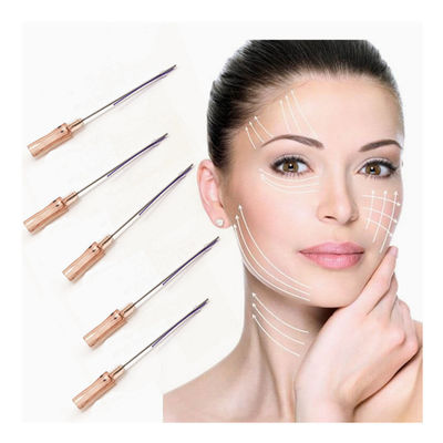 Pdo Thread Lifting Fios De Pdo Needle Hilos Tensores Cog 12D Thread for Nasolabial Folds Lift (নাসোলেবিয়াল ভাঁজ উত্তোলনের জন্য পিডিও থ্রেড লিফটিং ফাইওস ডি পিডিও ইগল হিলস টেনসরস কোগ 12 ডি থ্রেড)