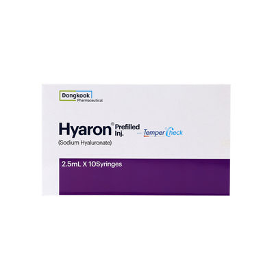 সোডিয়াম হাইয়ালুরোনেট 25mg/2.5ml Hyaron Prefilled Inj ইনজেকশন ত্বক পুনরুজ্জীবিতকরণ
