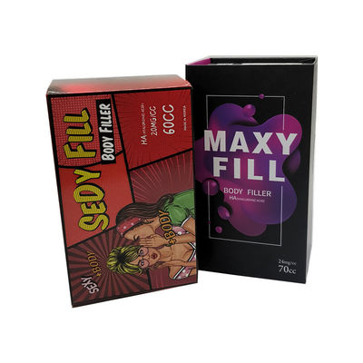 MAXYFILL HA Body Filler 70CC ইনজেকশনযোগ্য ফিলার অ- অস্ত্রোপচার শরীরের কনট্যুর বৃদ্ধি এবং wrinkle smoothing.
