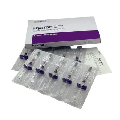 Hyaron প্রিফিলড ইনজেকশন Dongkook Hyaluronic Skin Booster Hyaron Inj. (২.৫ মিলি এক্স ১০ সিরিঞ্জ)