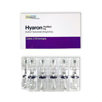 Hyaron প্রিফিলড ইনজেকশন Dongkook Hyaluronic Skin Booster Hyaron Inj. (২.৫ মিলি এক্স ১০ সিরিঞ্জ)