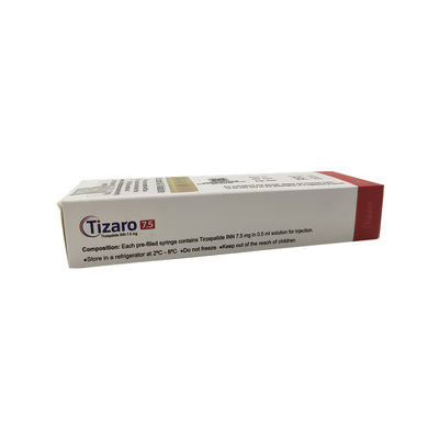 Tizaro Tirzepatide 5mg 7. 5mg 0. 5 মিলিলিটার তলদেশীয় পেন ইনজেক্টর
