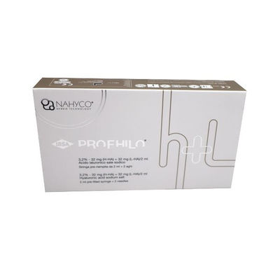 Profhilo H+L 32mg 1-2ml প্রিফিলড সিরিং উচ্চ আণবিক ওজন হাইয়ালুরোনিক অ্যাসিড