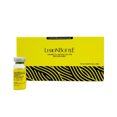 কোরিয়া ফ্যাট সলিউশন লেবু বোতল 10ml*5 ফ্যাট দ্রবীভূত লিপোলাইসিস ইনজেকশন
