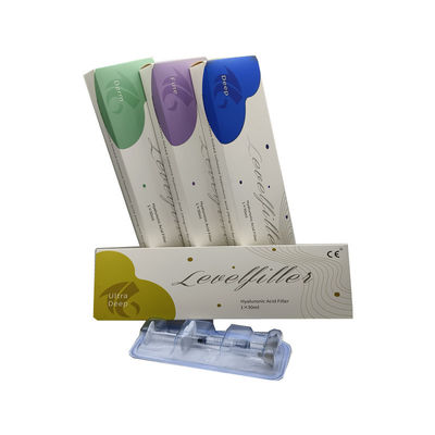 সূক্ষ্ম রেখা এবং wrinkles মুখের ভাঁজ জন্য Hyaluronic অ্যাসিড Dermal ফিলার