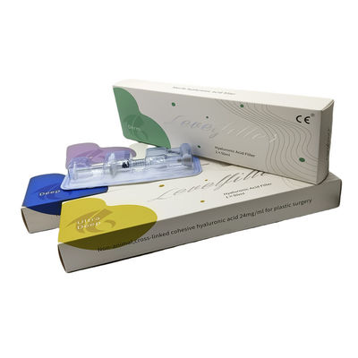 সূক্ষ্ম রেখা এবং wrinkles মুখের ভাঁজ জন্য Hyaluronic অ্যাসিড Dermal ফিলার