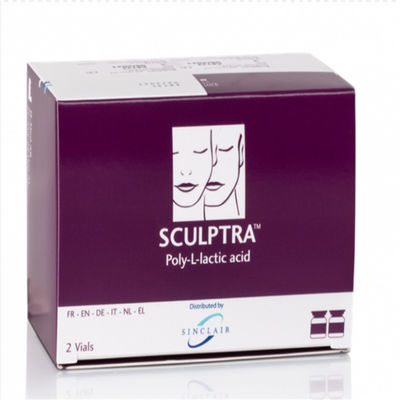 Sculptra 2 vials ইনজেকশন প্লা ফেসিয়াল লিফট 150mg শক্তি