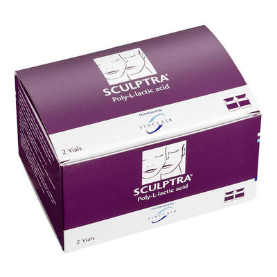 ২ টি ভায়াল পাউডার স্কলপ্ট্রা Plla Polylactic Acid Stimulate Collagen Sculptra