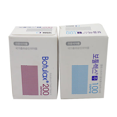 50IU 100U 150UI 200U অ্যালার্জেন বটক্স বটুলিনাম টক্সিন টাইপ এ ইনটক্স বটুলাক্স নাবোটা রেনটক্স মেডিটক্সিন বটক্সিন
