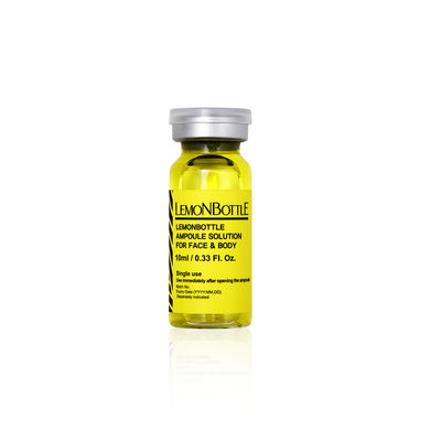 ফ্যাট সলিউশন লেবু বোতল 10ml*5 ফ্যাট দ্রবীভূত করার জন্য দ্রবীভূত সেলুলাইট