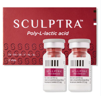 Sculptra Poly- L- Lactic Acid 2 X 5ml Vials Hyaluronic Acid Wrinkle Fillers (পলি- এল- ল্যাকটিক এসিড) হাইয়ালুরোনিক এসিড ফ্লিটার্স