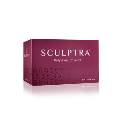 Sculptra Poly- L- Lactic Acid 2 X 5ml Vials Hyaluronic Acid Wrinkle Fillers (পলি- এল- ল্যাকটিক এসিড) হাইয়ালুরোনিক এসিড ফ্লিটার্স