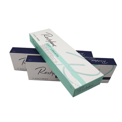 মুখ এবং হাত পুনরুজ্জীবনের চিকিত্সায় ভলিউম পুনরায় পূরণ এবং সূক্ষ্ম রেখাগুলি মসৃণ করার জন্য হাইয়ালুরোনিক অ্যাসিড ডার্মাল ফিলার