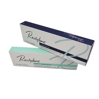 দীর্ঘস্থায়ী হাইড্রেশন এবং দৃঢ়তা সহ বলি মসৃণ করতে এবং ত্বকের ভলিউম পুনরুদ্ধার করতে ডিজাইন করা হায়ালুরোনিক অ্যাসিড ডার্মাল ফিলার