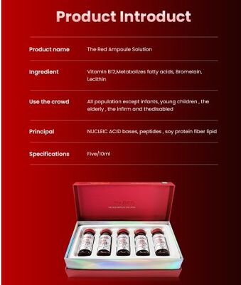 রেড আম্পুল স্লুশন ফ্যাট ওজন হ্রাস শরীরের স্তন ঘাড়ের জন্য লিপো ল্যাব