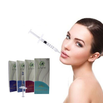 গভীর 2ml 1ml Hyaluronic অ্যাসিড ঠোঁট Fillers মহিলা ইনজেক্টেবল OEM