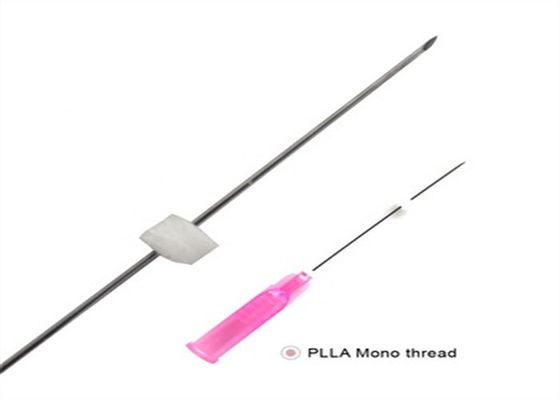ভি লিফট PDO PCL PLLA থ্রেড 25mm 38mm নাক থ্রেড লিফট 18g 19g