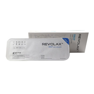 24mg/ml হাইয়ালুরোনিক এসিড ডার্মাল ফিলার Revolax গভীর সূক্ষ্ম Sub-Q 1 X 1.1ml