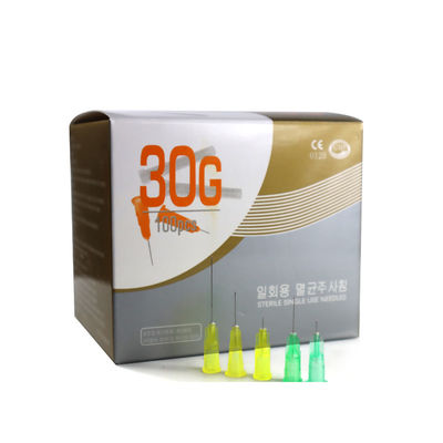 304 স্টেইনলেস স্টীল মেসো সুই 30G - 4mm দৈর্ঘ্য 100pcs / বাক্স