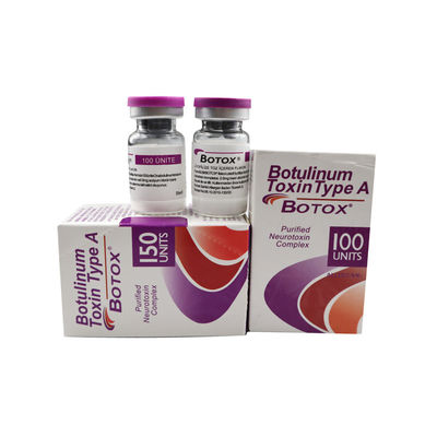 B 100iu 150iu বটুলিনাম টক্সিন ইনজেকশন ফোঁটা অপসারণ ত্বকের যত্ন