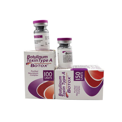 B 100iu 150iu বটুলিনাম টক্সিন ইনজেকশন ফোঁটা অপসারণ ত্বকের যত্ন