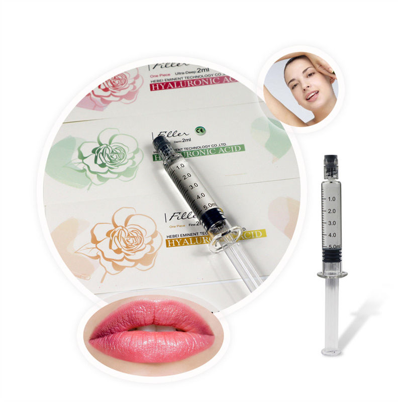 হাইয়ালুরোনিক অ্যাসিড ত্বকের ফিলার wrinkles অপসারণ জন্য সৌন্দর্য ক্লিনিক 1ml সূক্ষ্ম ত্বক গভীর আল্ট্রা গভীর