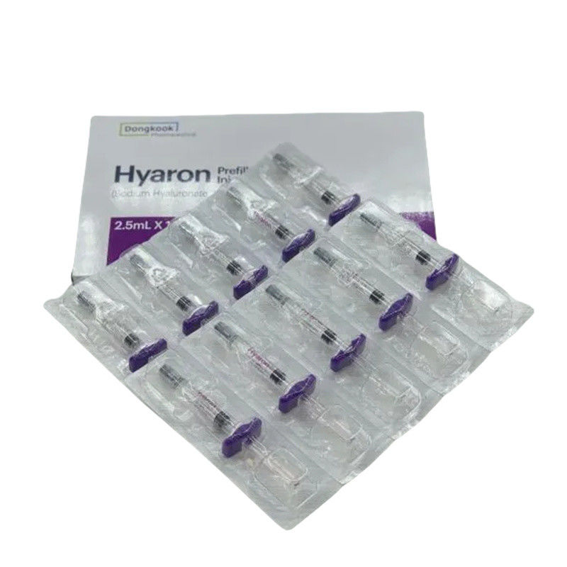 Hyaron প্রিফিলড ইনজেকশন Dongkook Hyaluronic Skin Booster Hyaron Inj. (২.৫ মিলি এক্স ১০ সিরিঞ্জ)