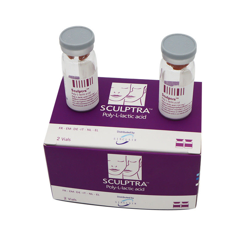 কোলাজেন উৎপাদন বাড়ায় Sculptra PLLA Poly-L-Lactic Demal Filler Butt face ইনজেকশন sculptra